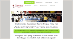 Desktop Screenshot of leicesterpartyvenue.com